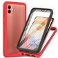 Two-layer Integrated Transparent TPU + PC + PET Protective Phone Case