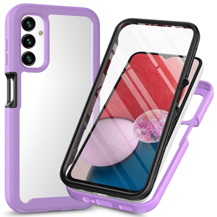 Two-layer Integrated Transparent TPU + PC + PET Protective Phone Case