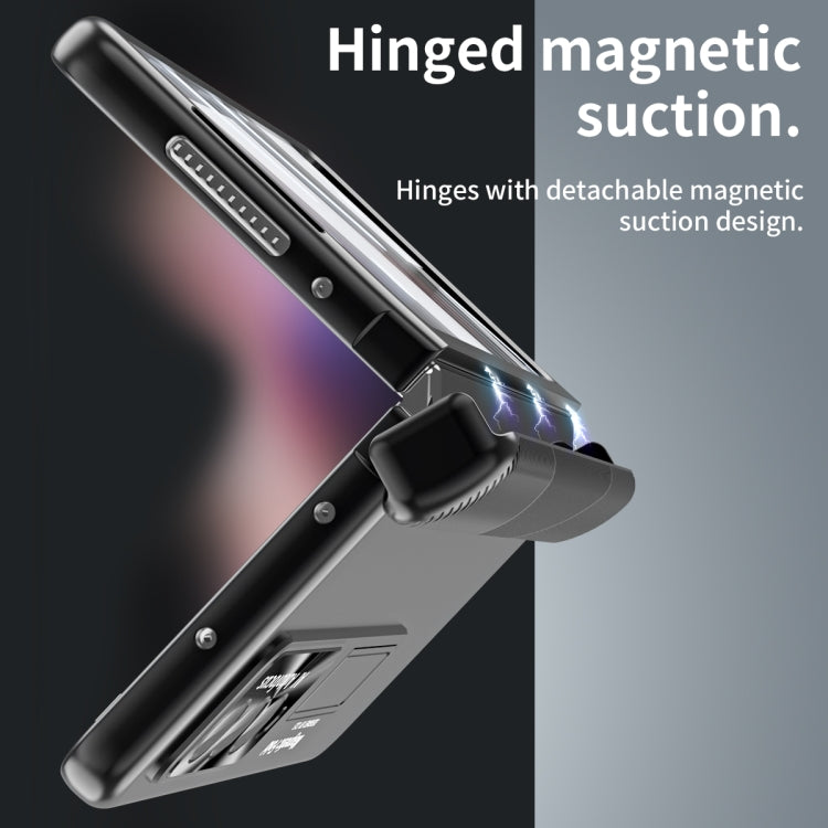 Electroplating Corrugated Hinge Folding Phone Case