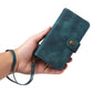 Multifunctional Card Slot Zipper Wallet Leather Phone Case