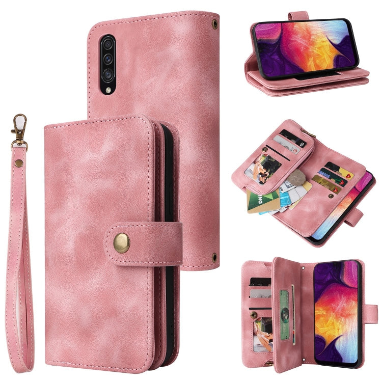 Multifunctional Card Slot Zipper Wallet Leather Phone Case
