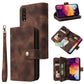 Multifunctional Card Slot Zipper Wallet Leather Phone Case