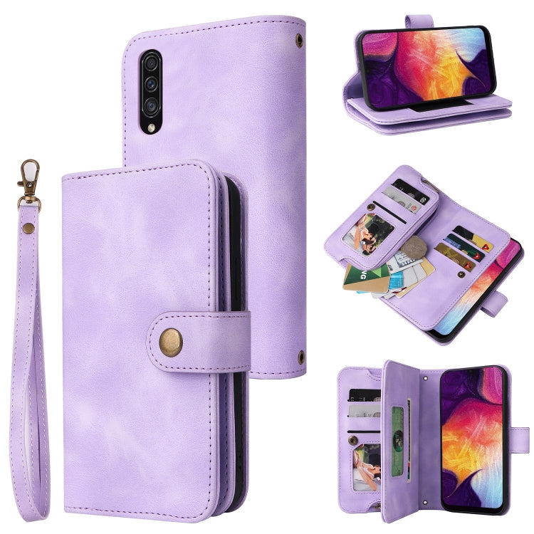 Multifunctional Card Slot Zipper Wallet Leather Phone Case