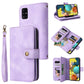 Multifunctional Card Slot Zipper Wallet Leather Phone Case