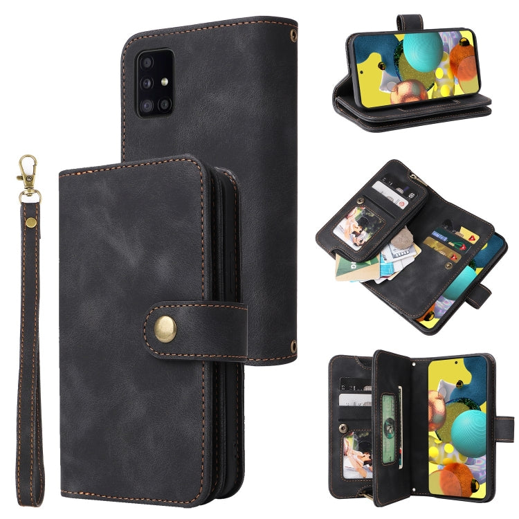 Multifunctional Card Slot Zipper Wallet Leather Phone Case