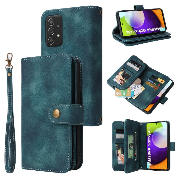 Multifunctional Card Slot Zipper Wallet Leather Phone Case