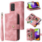 Multifunctional Card Slot Zipper Wallet Leather Phone Case