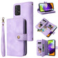 Multifunctional Card Slot Zipper Wallet Leather Phone Case