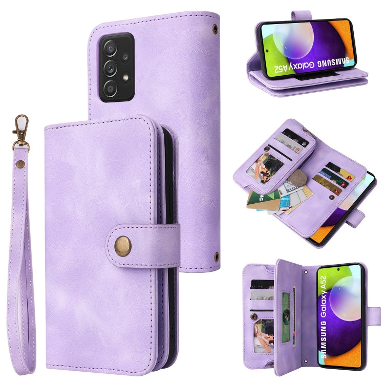 Multifunctional Card Slot Zipper Wallet Leather Phone Case