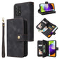 Multifunctional Card Slot Zipper Wallet Leather Phone Case