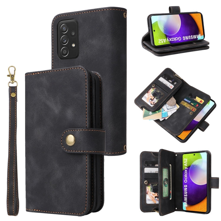 Multifunctional Card Slot Zipper Wallet Leather Phone Case