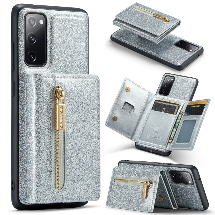 DG.MING M3 Series Glitter Powder Card Bag Leather Case