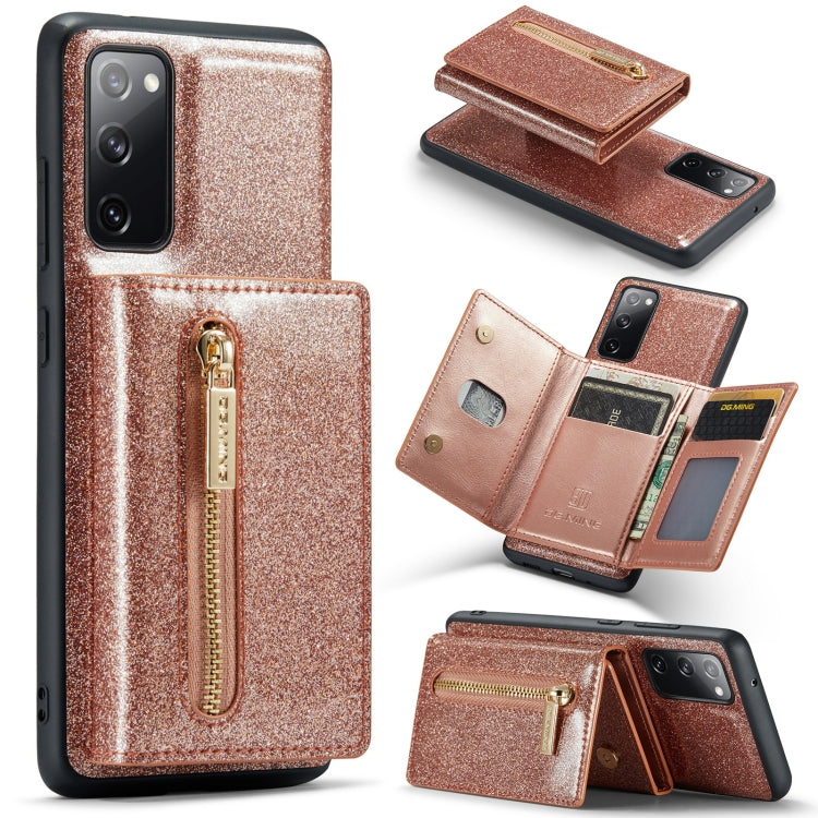 DG.MING M3 Series Glitter Powder Card Bag Leather Case