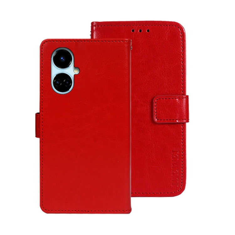 idewei Crazy Horse Texture Leather Phone Case