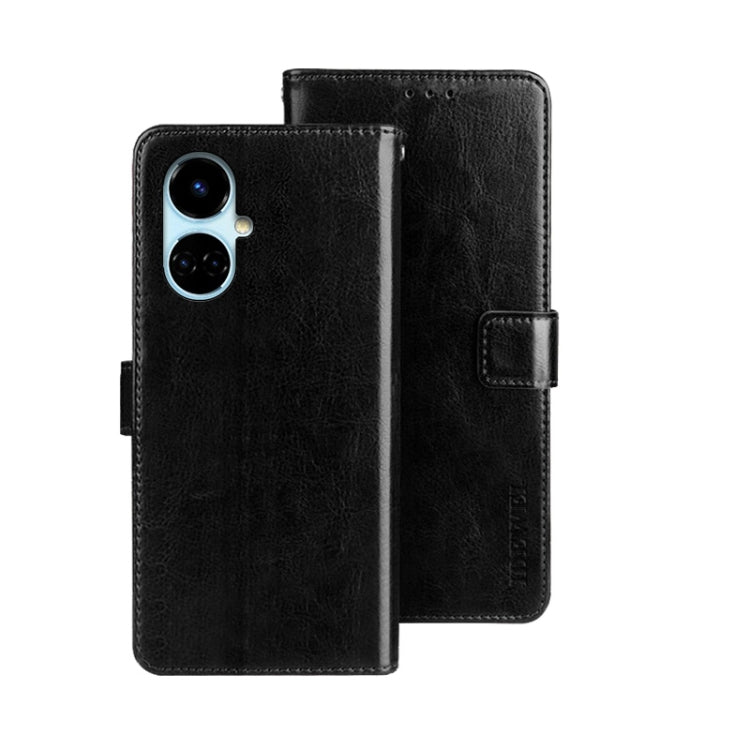 idewei Crazy Horse Texture Leather Phone Case