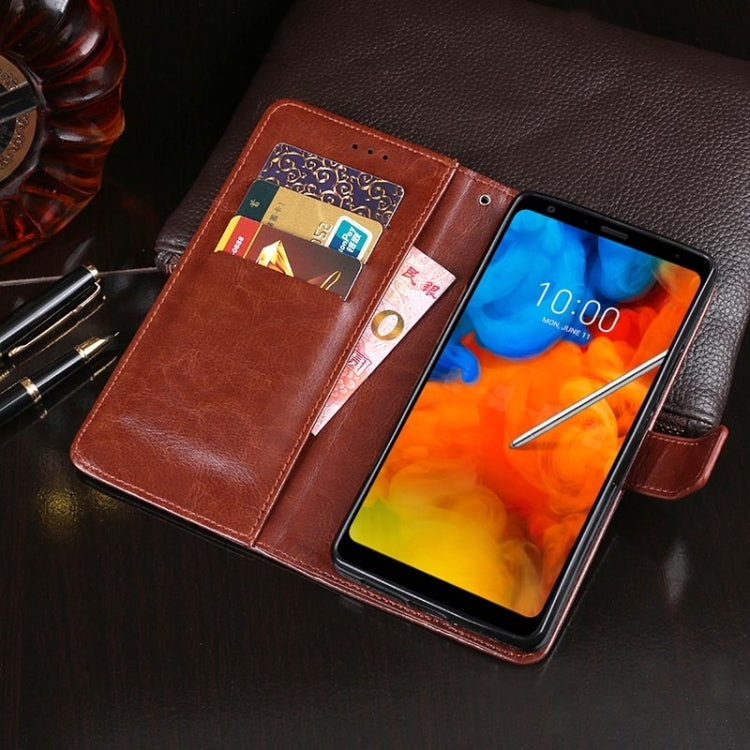 idewei Crazy Horse Texture Leather Phone Case