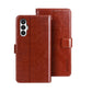 idewei Crazy Horse Texture Leather Phone Case