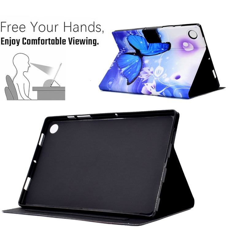Electric Pressed TPU Smart Leather Tablet Case