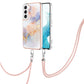 Electroplating IMD TPU Phone Case with Lanyard