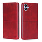 Cow Texture Magnetic Horizontal Flip Leather Phone Case