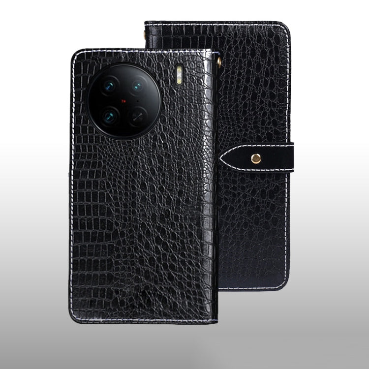 idewei Crocodile Texture Leather Phone Case