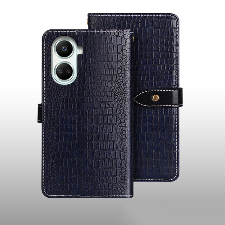 idewei Crocodile Texture Leather Phone Case