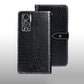 idewei Crocodile Texture Leather Phone Case