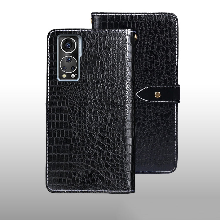 idewei Crocodile Texture Leather Phone Case