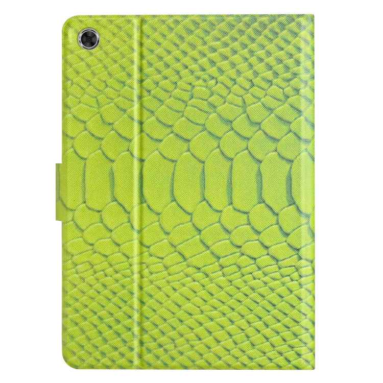 Solid Color Crocodile Texture Leather Smart Tablet Case