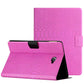 Solid Color Crocodile Texture Leather Smart Tablet Case