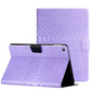 Solid Color Crocodile Texture Leather Tablet Case