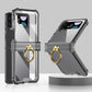 GKK Airbag Hinge Shockproof Phone Case with Ring Holder