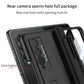 GKK Full Coverage Magnetic Fold Hinge Shockproof Phone Case with Pen Slots