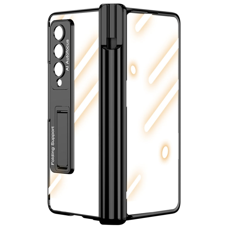 GKK Magnetic Fold Hinge Shockproof Phone Case with Pen Slots