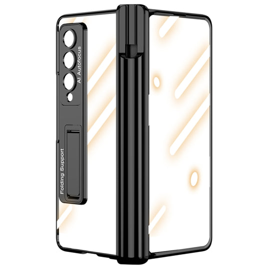 GKK Magnetic Fold Hinge Shockproof Phone Case with Pen Slots