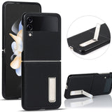 Litchi Texture Genuine Leather Holder Phone Case