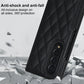 Rhombic Microfiber Folding Phone Case
