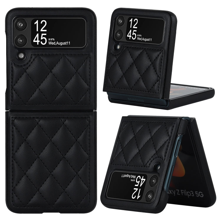 Rhombic Microfiber Folding Phone Case