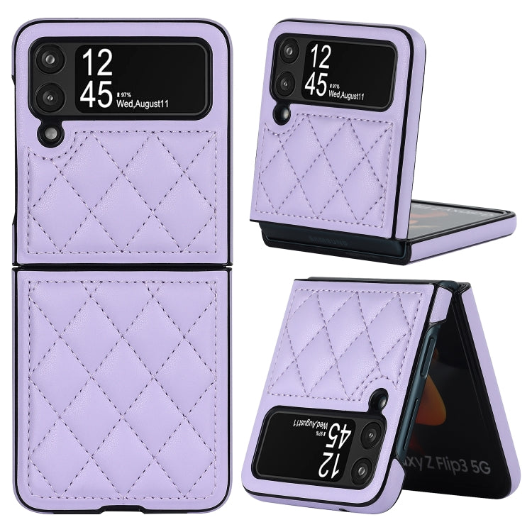 Rhombic Microfiber Folding Phone Case