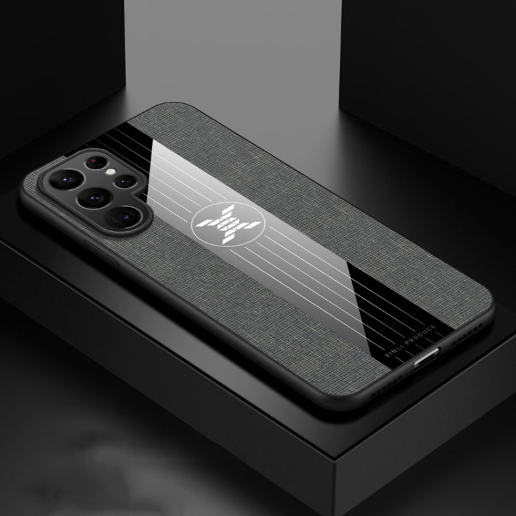 XINLI Stitching Cloth Textue Shockproof TPU Phone Case