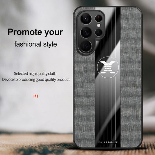 XINLI Stitching Cloth Textue Shockproof TPU Phone Case