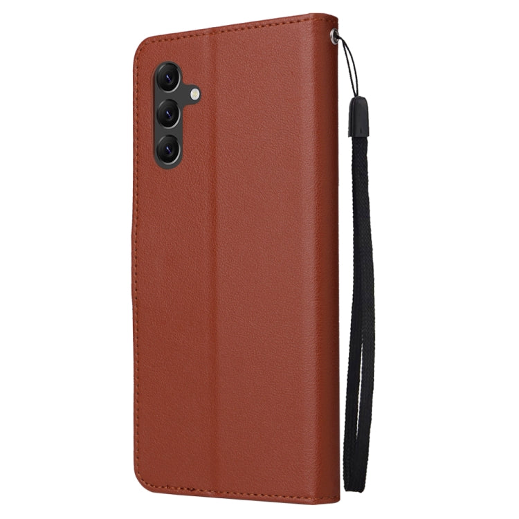Multifunctional 3 Card Slots Leather Phone Case