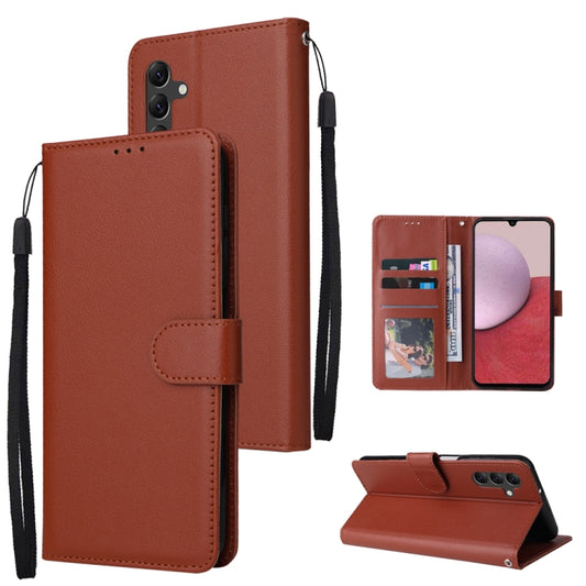 Multifunctional 3 Card Slots Leather Phone Case