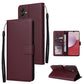Multifunctional 3 Card Slots Leather Phone Case