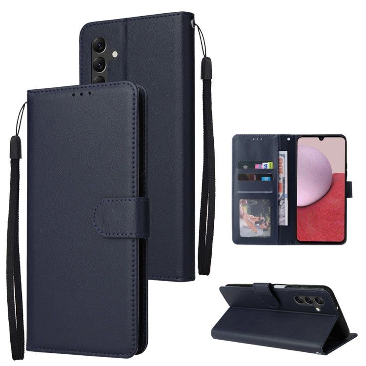 Multifunctional 3 Card Slots Leather Phone Case