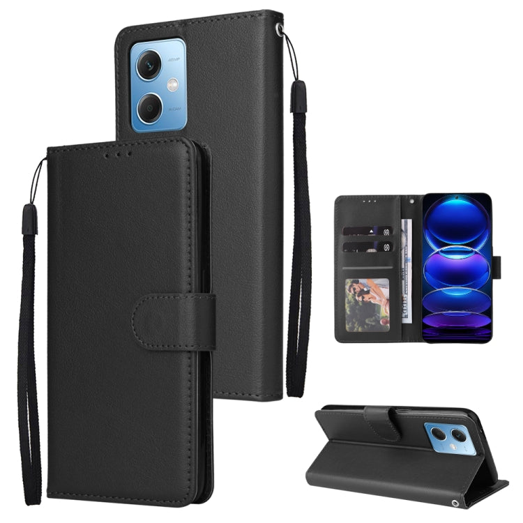Multifunctional 3 Card Slots Leather Phone Case