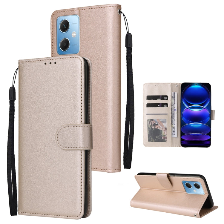 Multifunctional 3 Card Slots Leather Phone Case