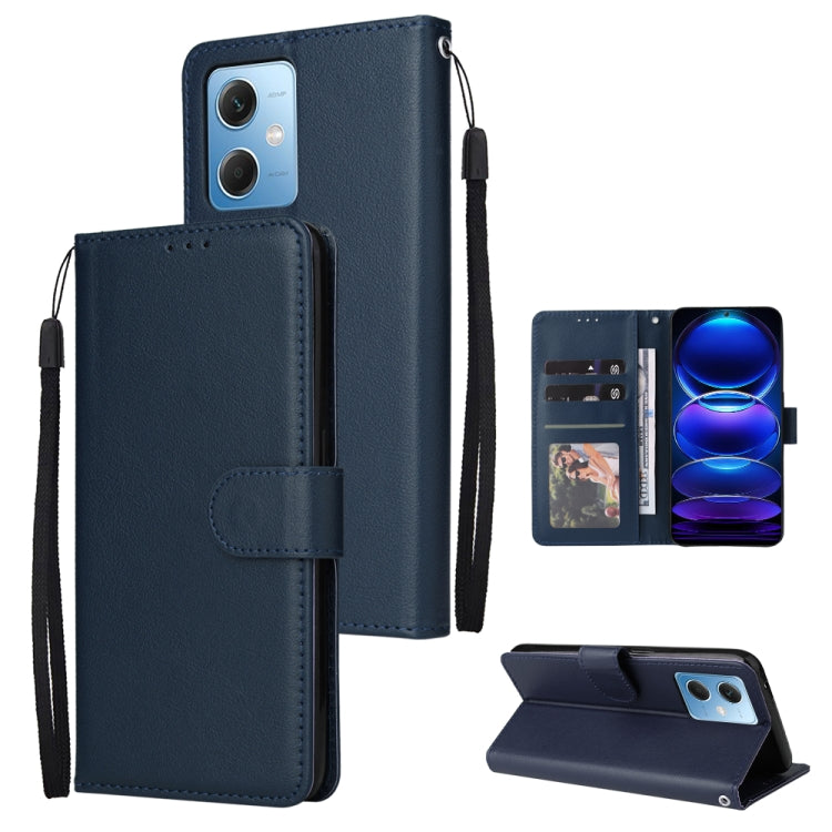 Multifunctional 3 Card Slots Leather Phone Case