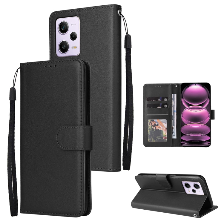 Multifunctional 3 Card Slots Leather Phone Case
