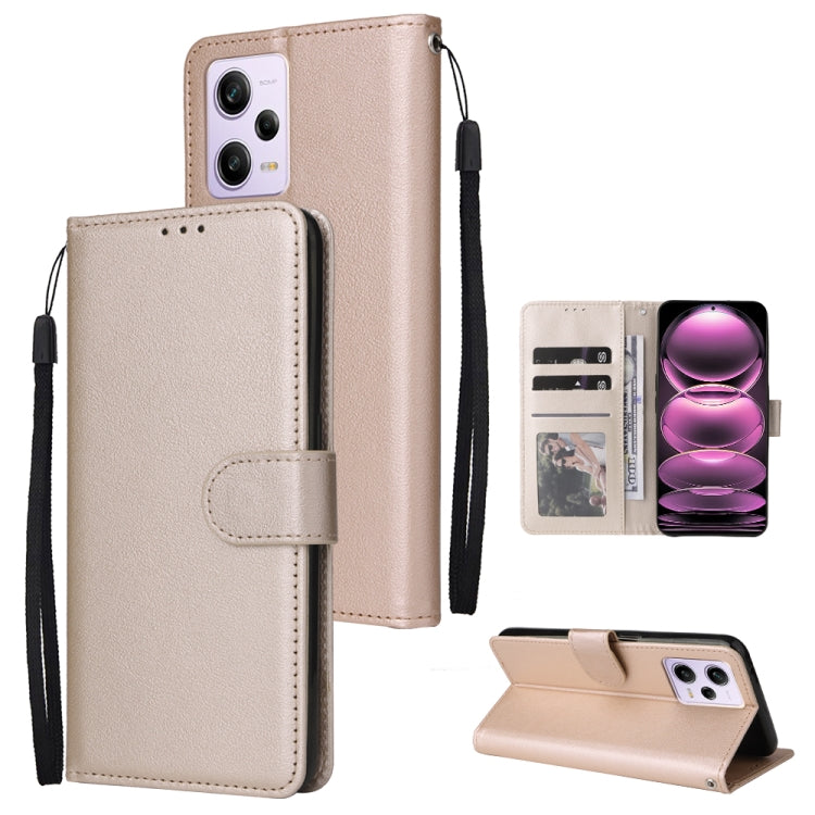 Multifunctional 3 Card Slots Leather Phone Case